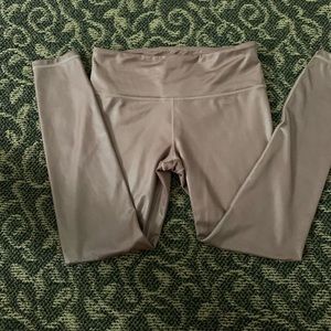 Athleta elation shine light pink tights